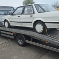 Kapotte auto verkocht voor sloop